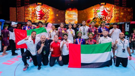 أبطال منتخب الإمارات يواصلون التألق وحصد الميداليات في بطولة آسيا للفنون القتالية المختلطة للهواة 2023