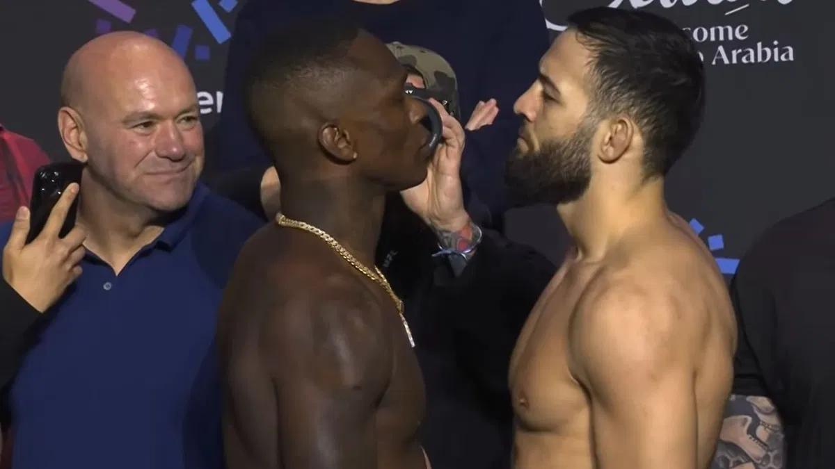 أديسانيا وإيمافوف في UFC السعودية