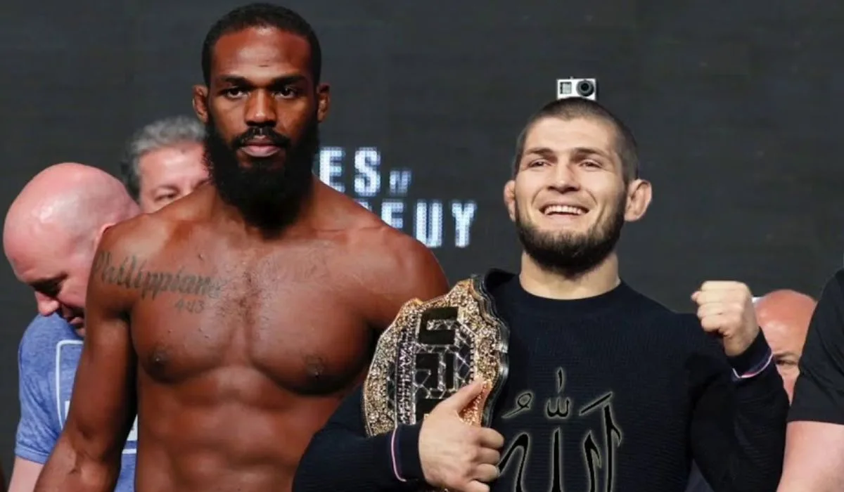 حبيب نورمحمدوف وجون جونز