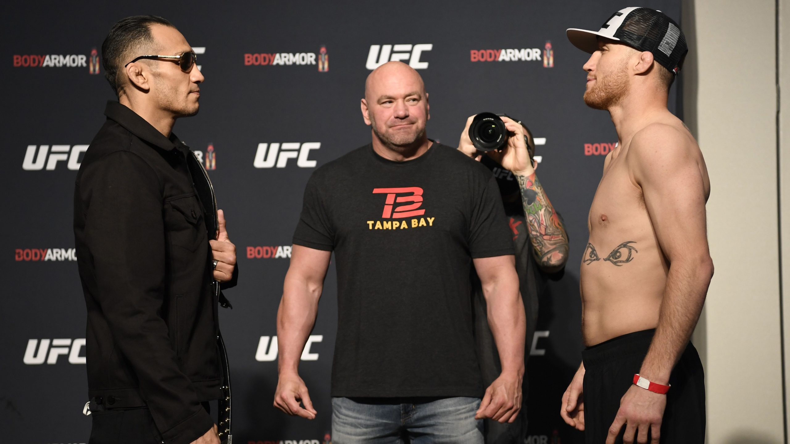 جاستن غايتجي مع دانا وايت