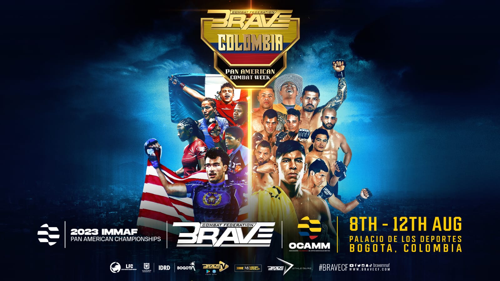 BRAVE CF Announces Pan-American Combat Week Alongside BRAVE Colombia ...