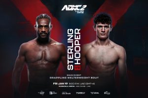 Aljamain Sterling vs. Chase Hooper grappling match headlines ADXC 2 on Jan. 19
