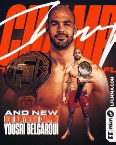 Yousri Belgaroui victorious against Ahmed Sami at Levels Fight League 11 Title Bout