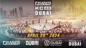 Karate Combat 46 takes place in Dubai on April 20