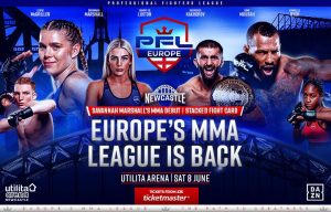 PFL Europe Returns to Newcastle with Stacked Card on June 8th