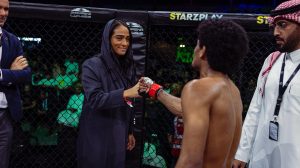 Rasha Alkhamees at PFL MENA