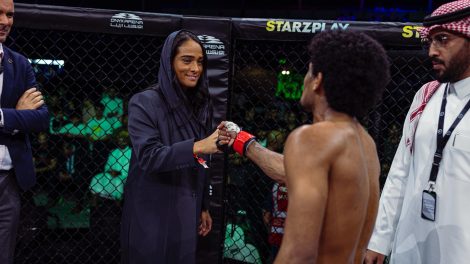 Rasha Alkhamees at PFL MENA