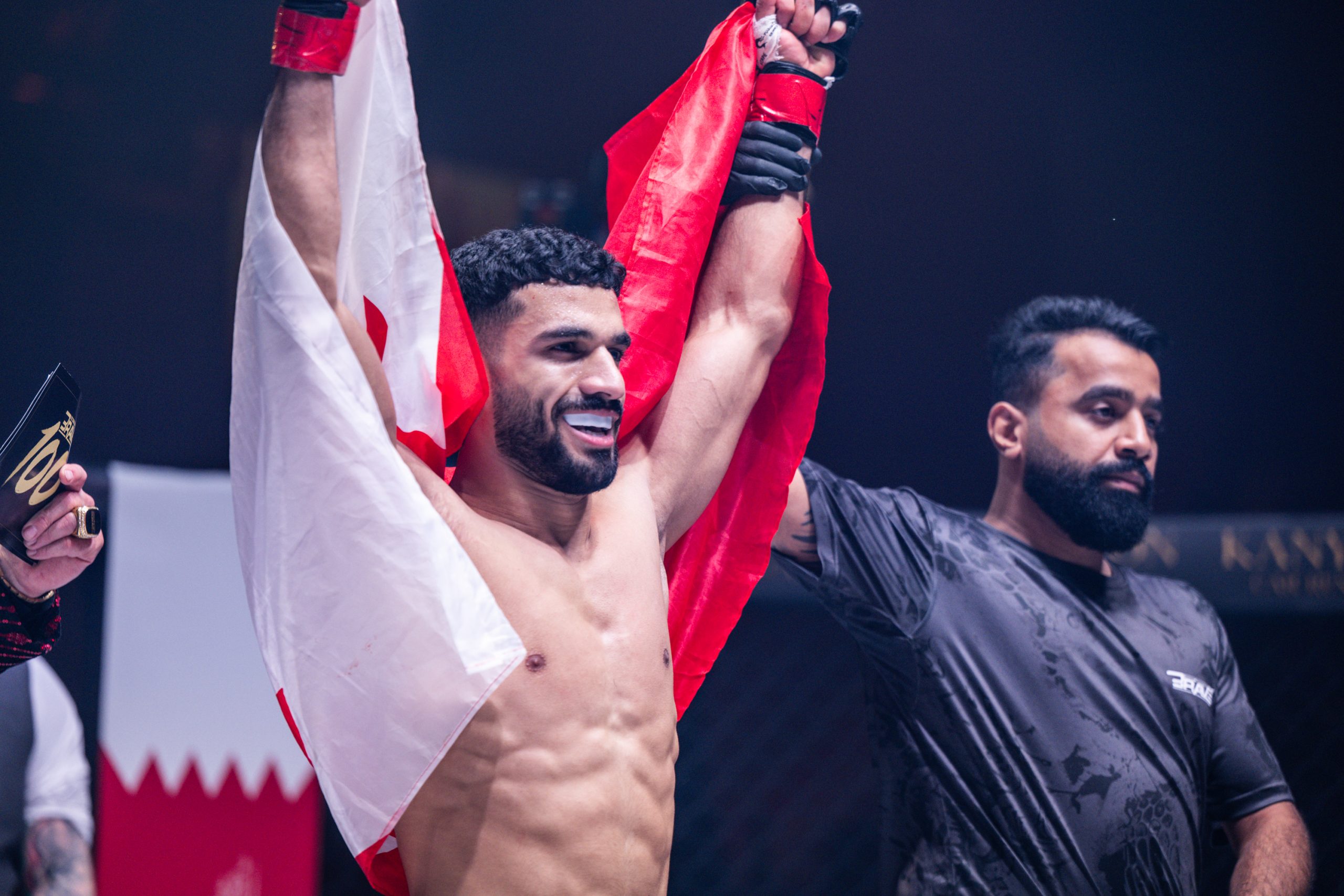 BRAVE CF 100 Bahrain FotoSevenSport _ M. Alsameea vs. Mahmoud Amr (13 von 1)