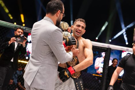 Islam Reda Submits Yanis Ghemmouri for Featherweight Championship