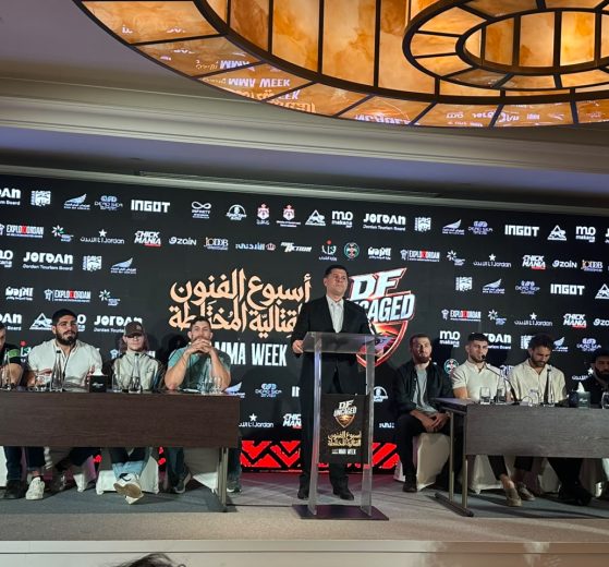 DF UNCAGED Press Conference Opens Jordan MMA Week 2026